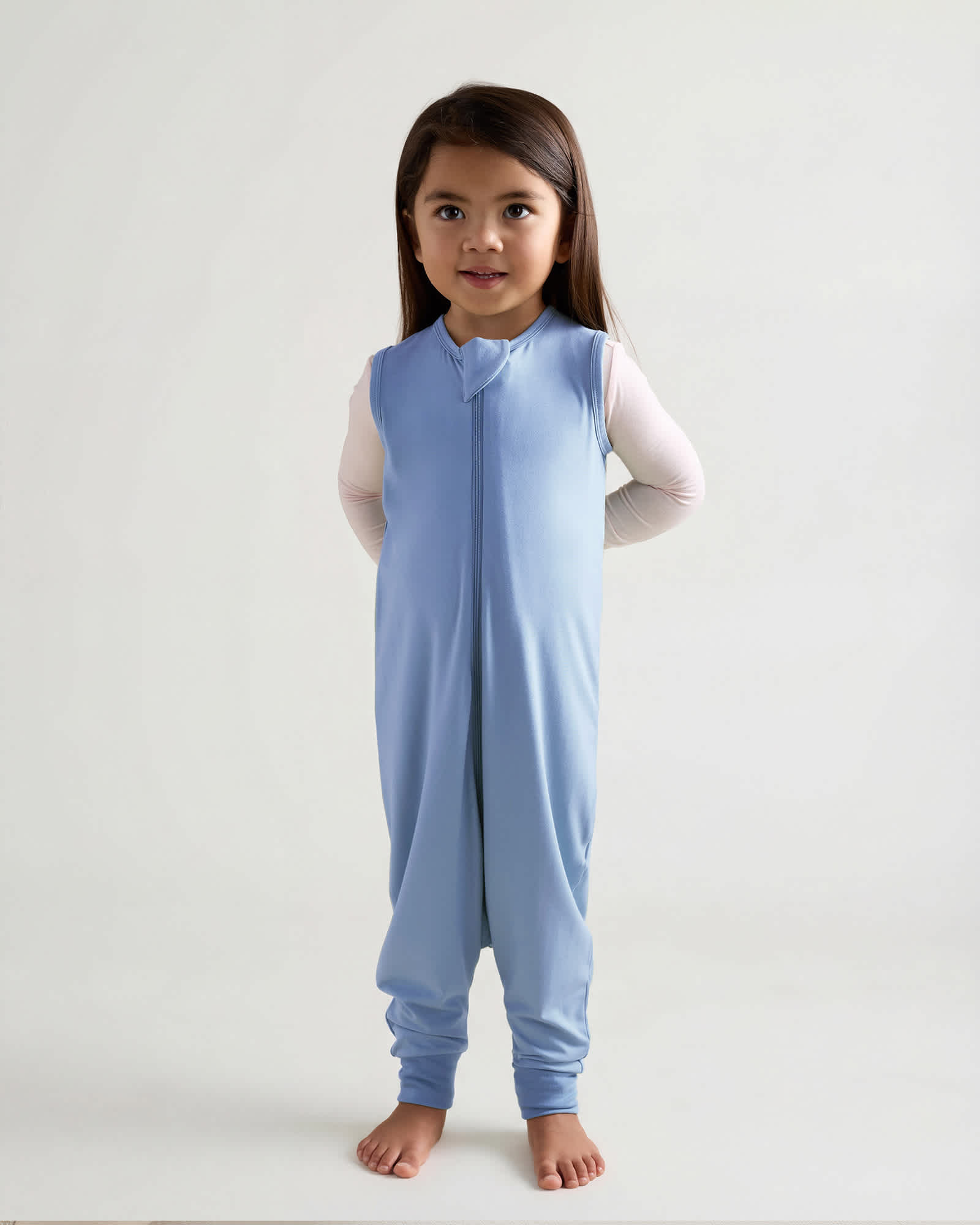 colony-blue Bamboo Sleep Bag Walker 0.5 TOG