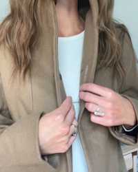 Italian-Wool-Cocoon-Coat Dark-Camel Victoria Schneider Thumbnail (1)