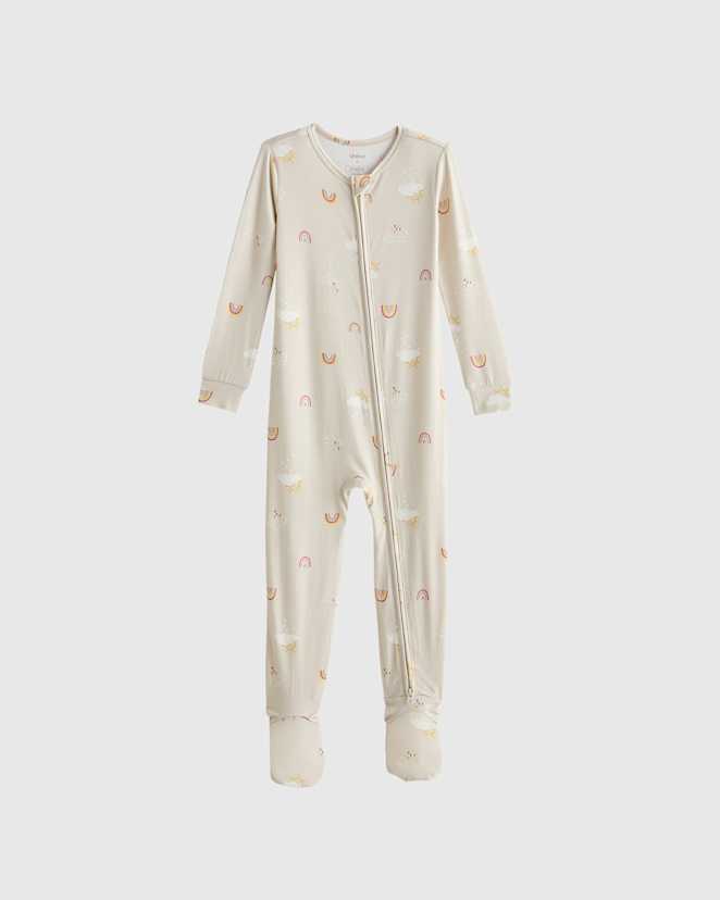 Rainbows Bamboo Footie Pajama