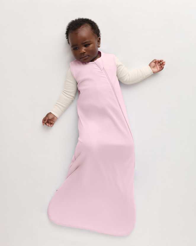 Pale Pink Gigoteuse en bambou avec TOG de 1,0