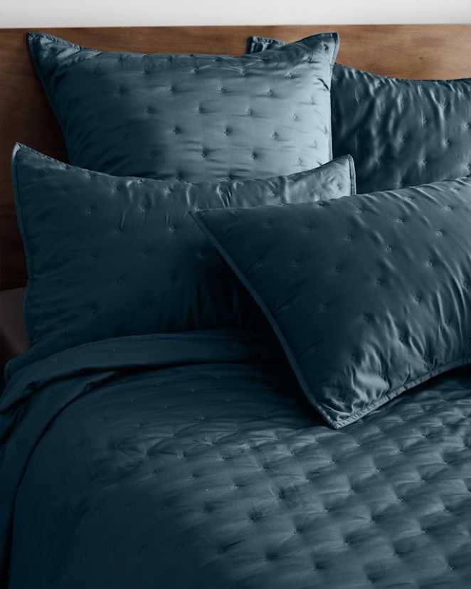 Nightfall Bamboo Dream Quilted Sham Set