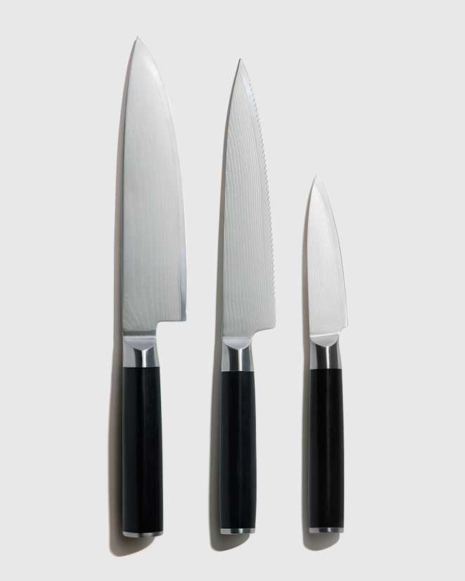 Stainless Steel Essential Japanese Damascus Steel Knife Set