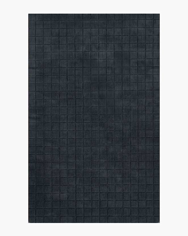 Navy Lennox Hand-Loomed Wool Rug