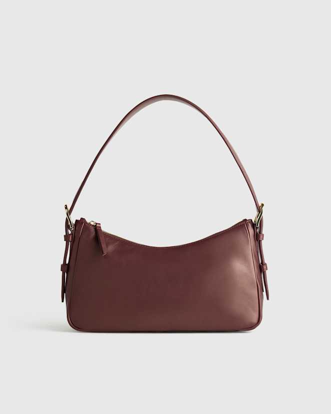 Deep Plum Sutton Small Shoulder Bag