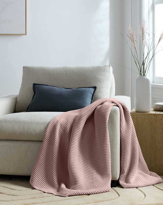 Fig Organic Waffle Throw
