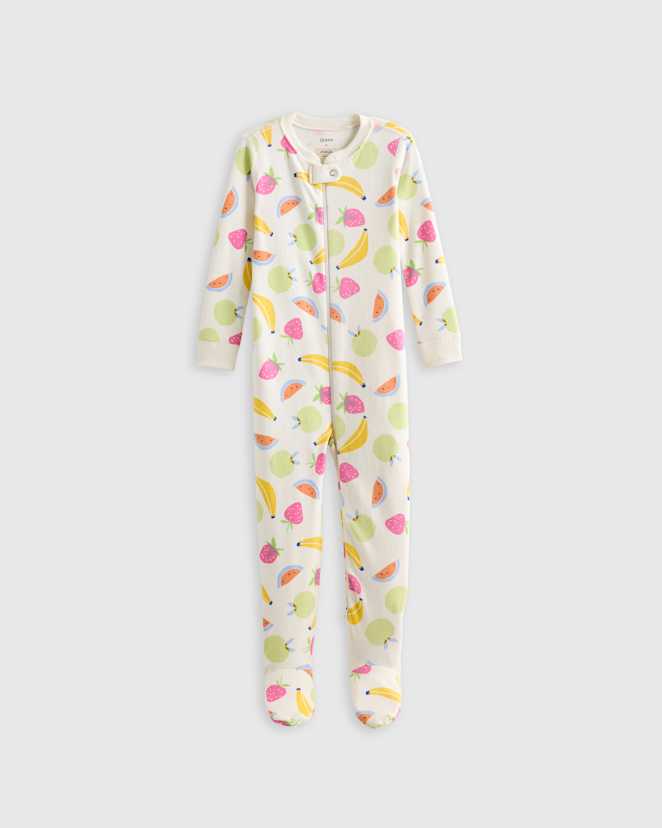 Fruit 100% Organic Cotton Footie Pajama