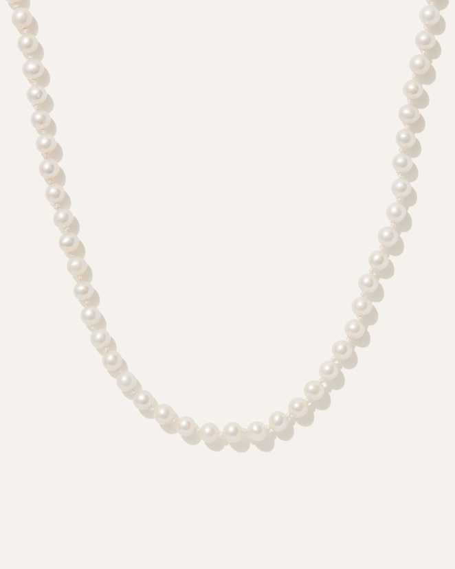 Yellow Gold 14K Gold Freshwater Cultured Pearl Strand Necklace