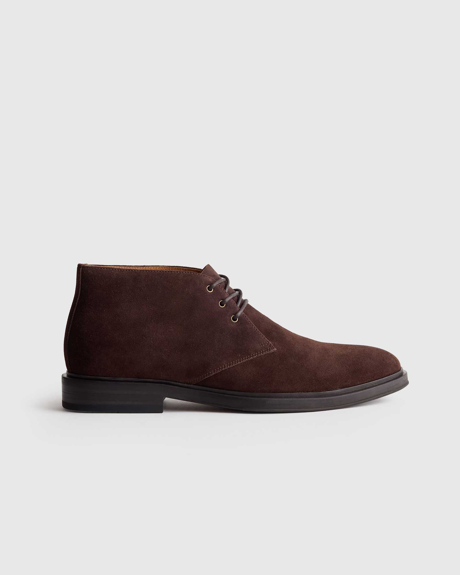 brunette Heritage Suede Chukka Boot