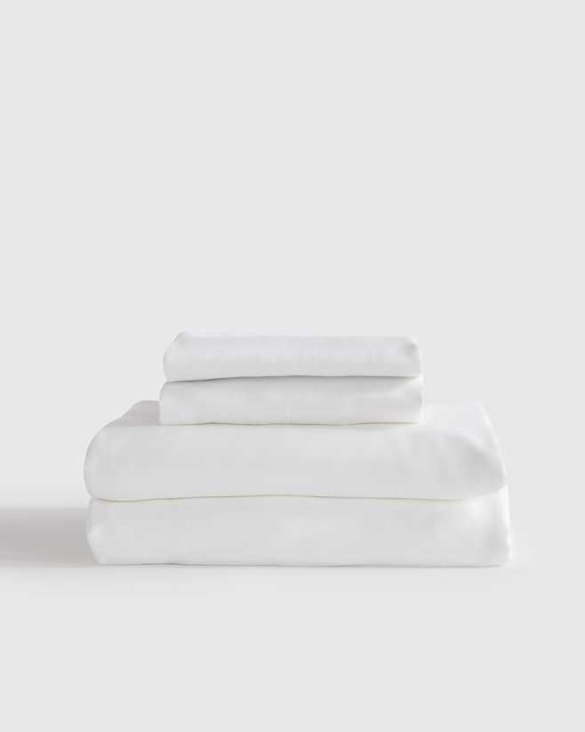 White Bamboo Sheet Set