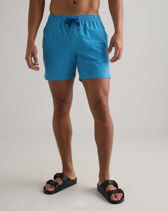 Mini Diamond Geo Italian Swim Trunks