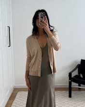 LightweightCottonCashmereCardigan Oatmeal JamieLee Thumbnail01