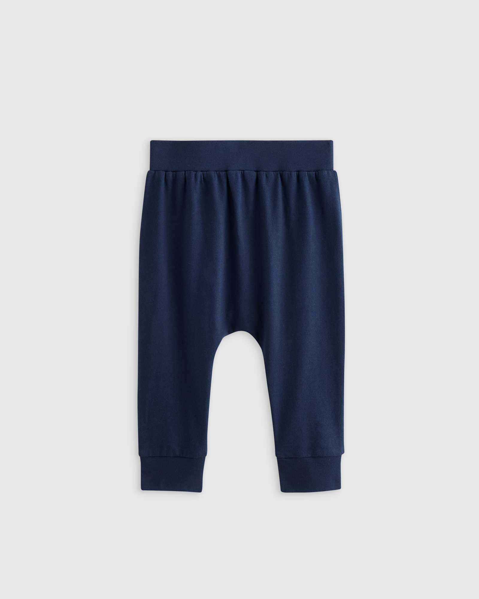 navy 100% Organic Cotton Everyday Pant
