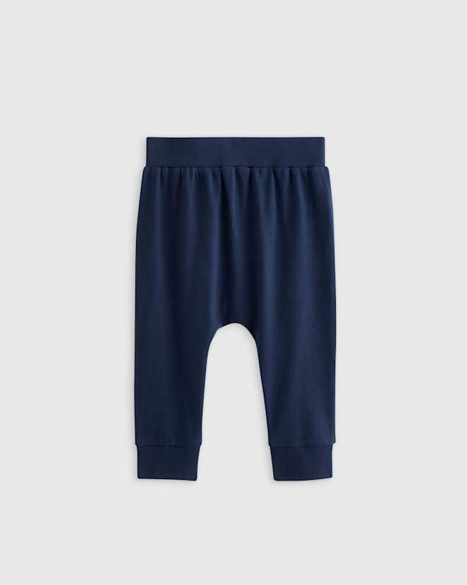 Navy 100% Organic Cotton Everyday Pant