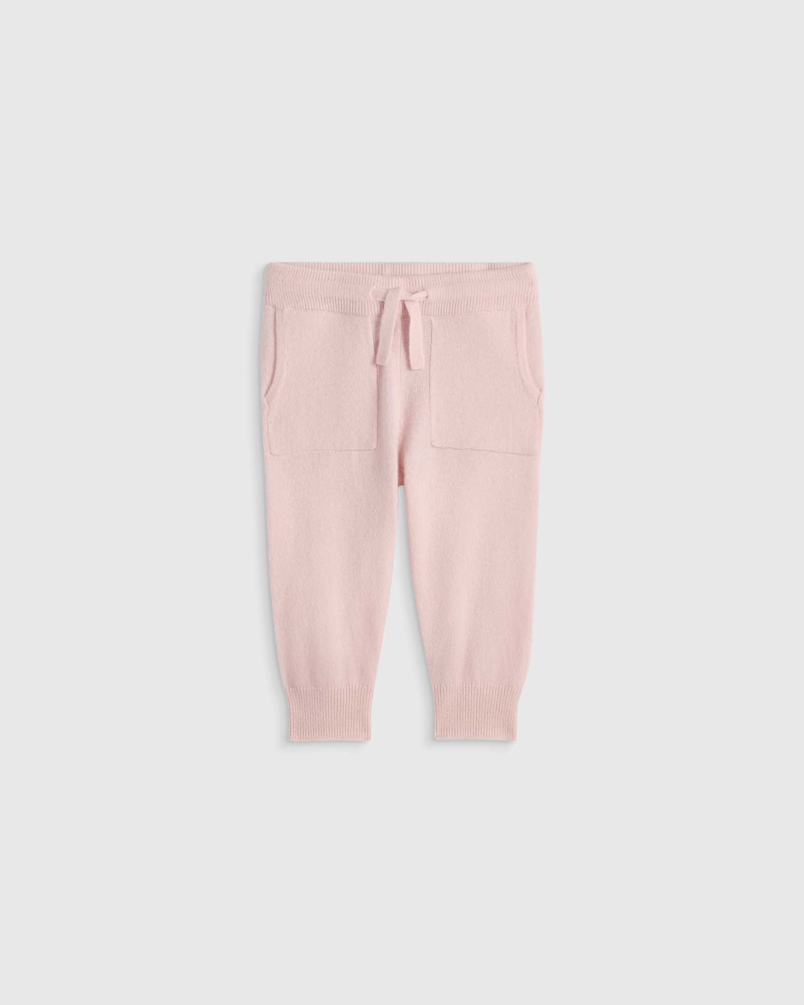 minimal-pink Washable Cashmere Jogger