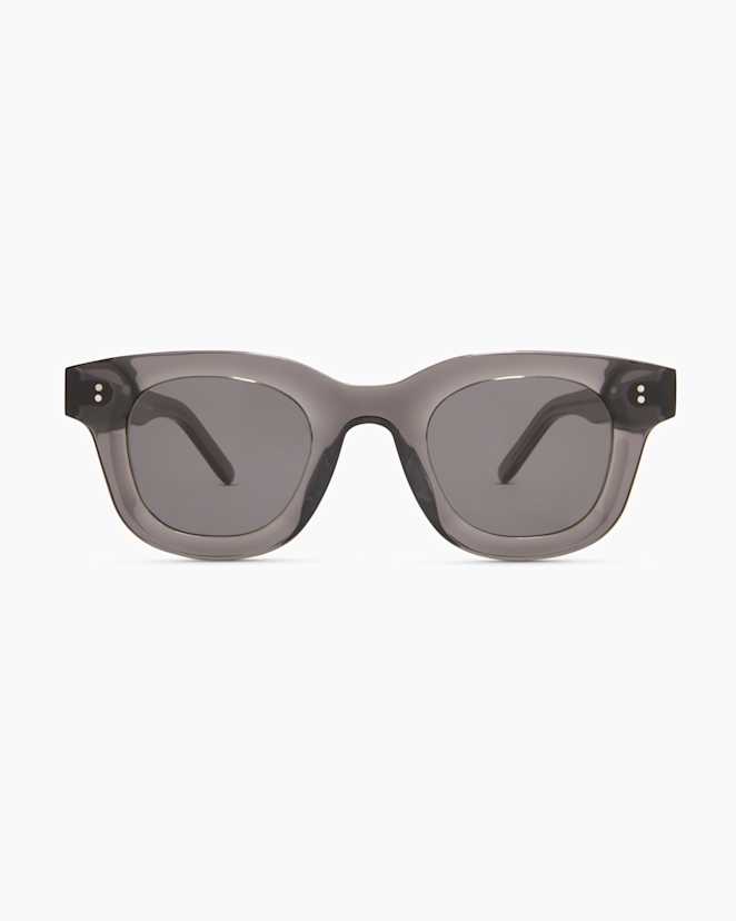 Clear Slate with Grey lens Aspen Polarized Acetate Sunglasses