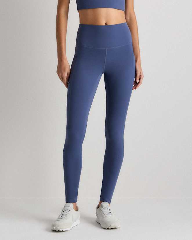 Storm Blue Legging sculptant à taille haute et à poches