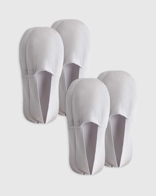 Heather Grey Everyday Lightweight No-Show Liner Socks (4-Pack)