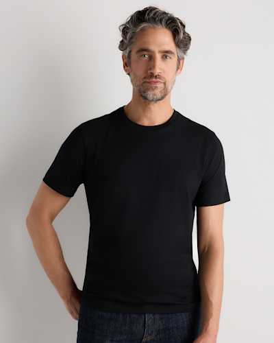 100% Pima Cotton Luxe Touch Tee