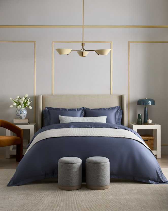 Mineral Signature Giza Cotton Sateen Duvet Cover Set