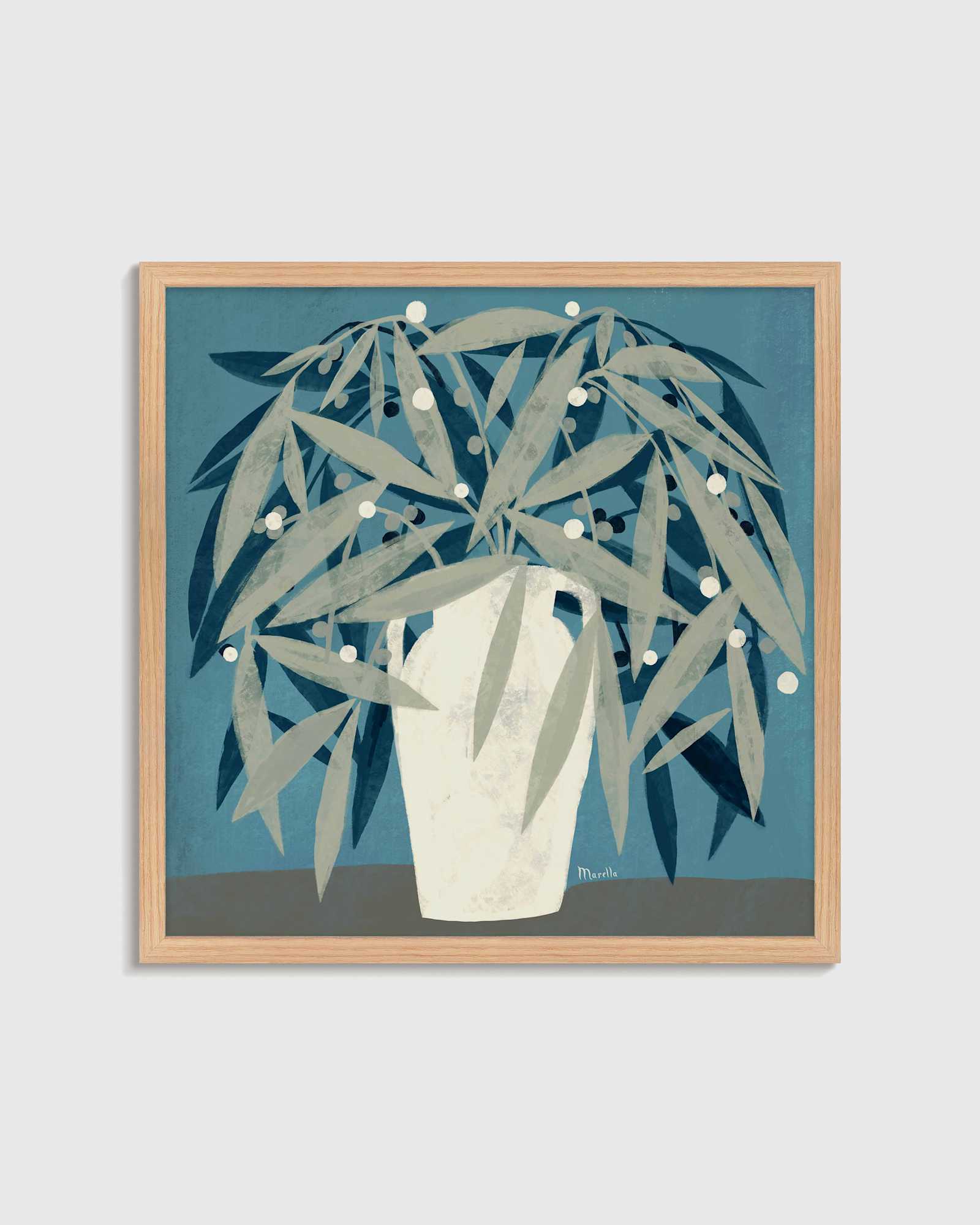 Oak Blue Plant by Marco Marella