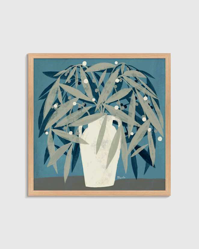 Oak Blue Plant by Marco Marella