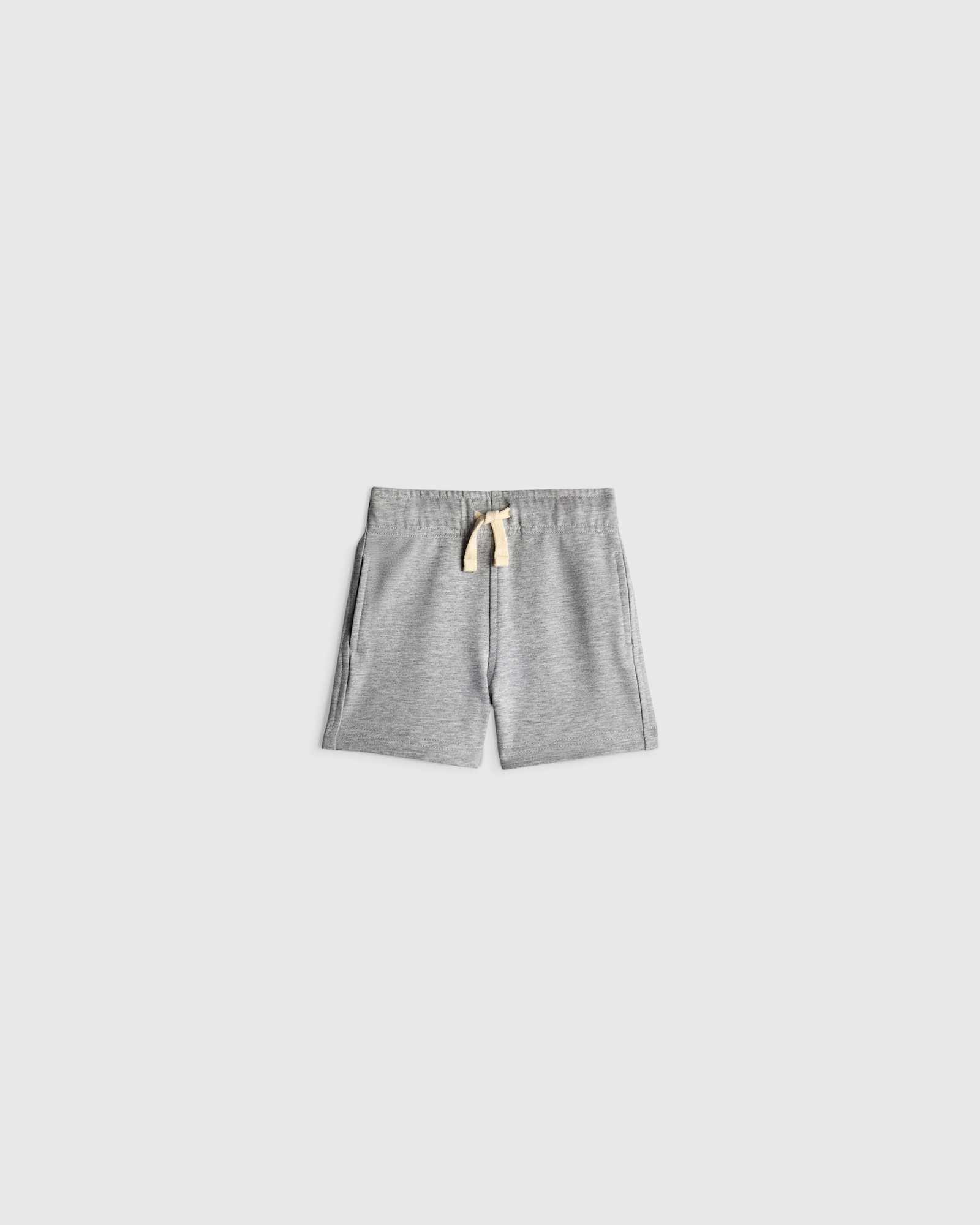 Heather Grey Organic Cotton French Terry Short