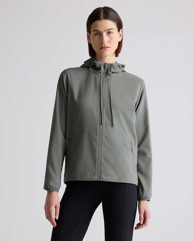 Heritage Olive Micro Ripstop Packable Hike Jacket