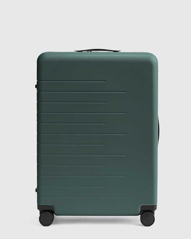 Dark Green Large Check-In Suitcase