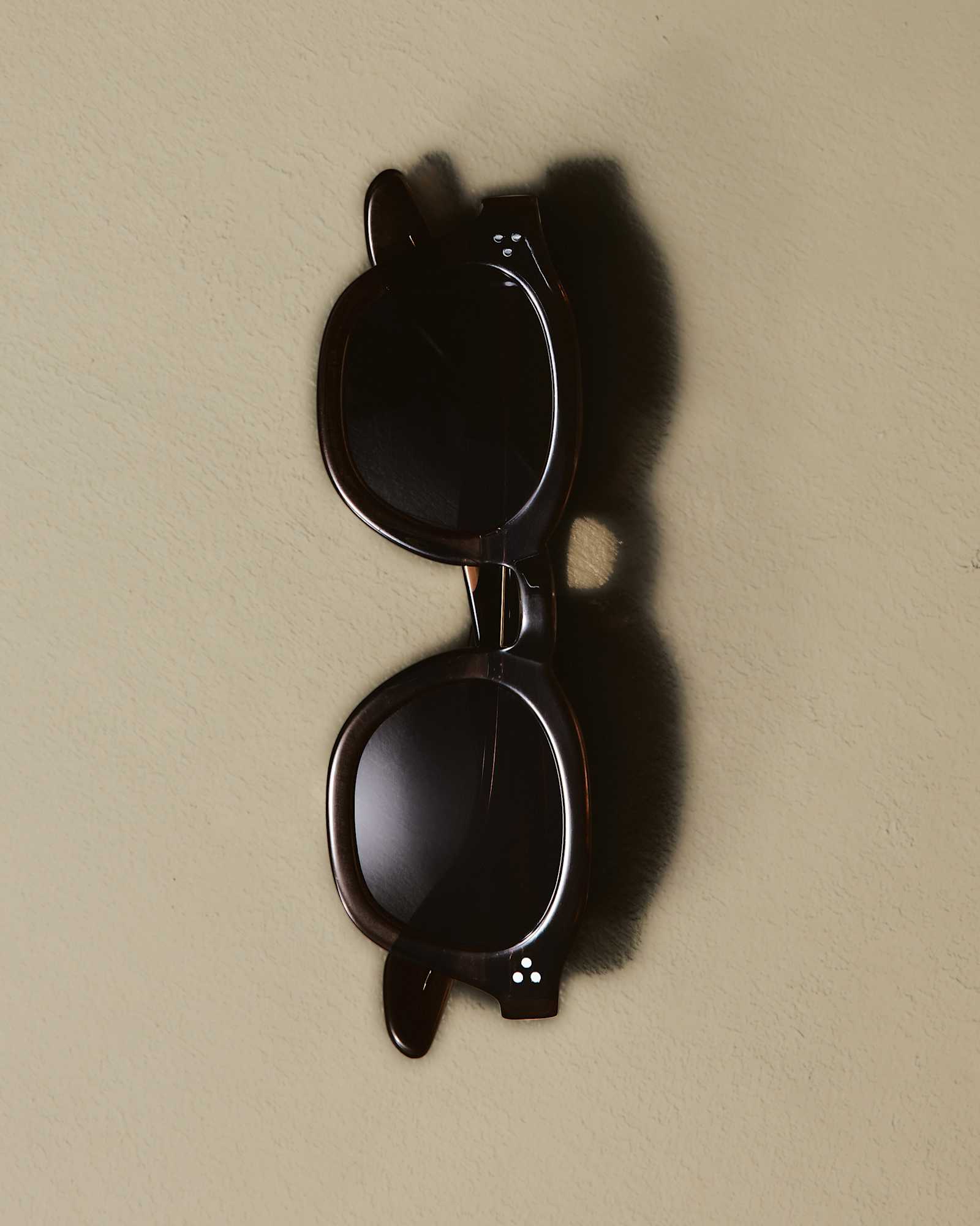 Black with Grey lens Maldives Polarized Acetate Sunglasses