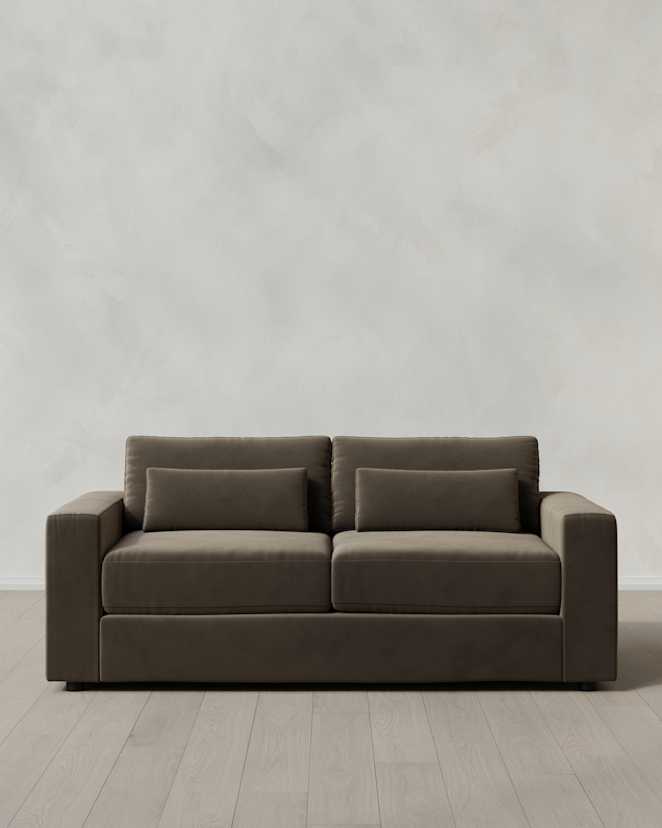 Sable Ashford Deep Seat Sofa in Performance Velvet