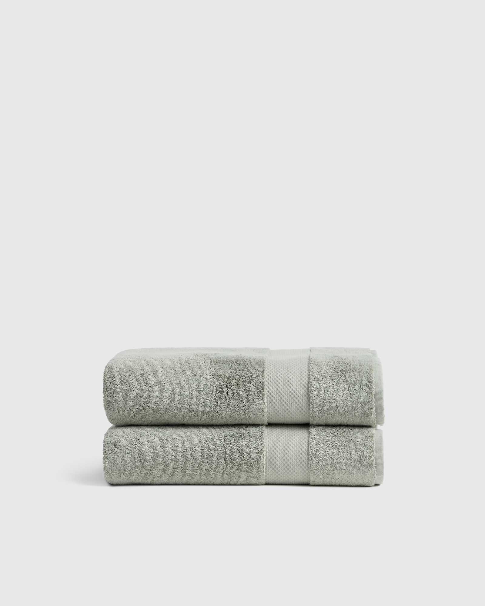 Eucalyptus Turkish Ultra Plush Bath Towel (Set of 2)