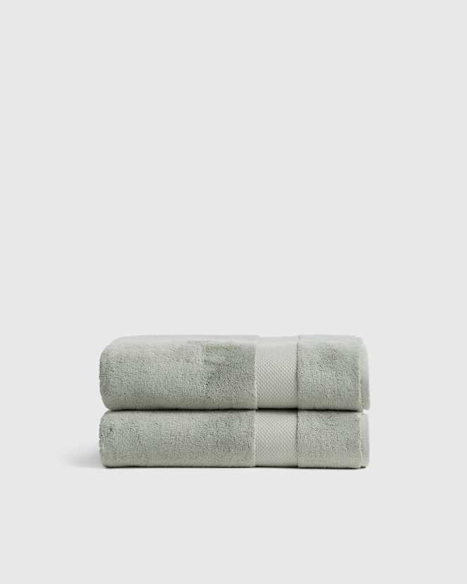 Eucalyptus Turkish Ultra Plush Bath Towel (Set of 2)