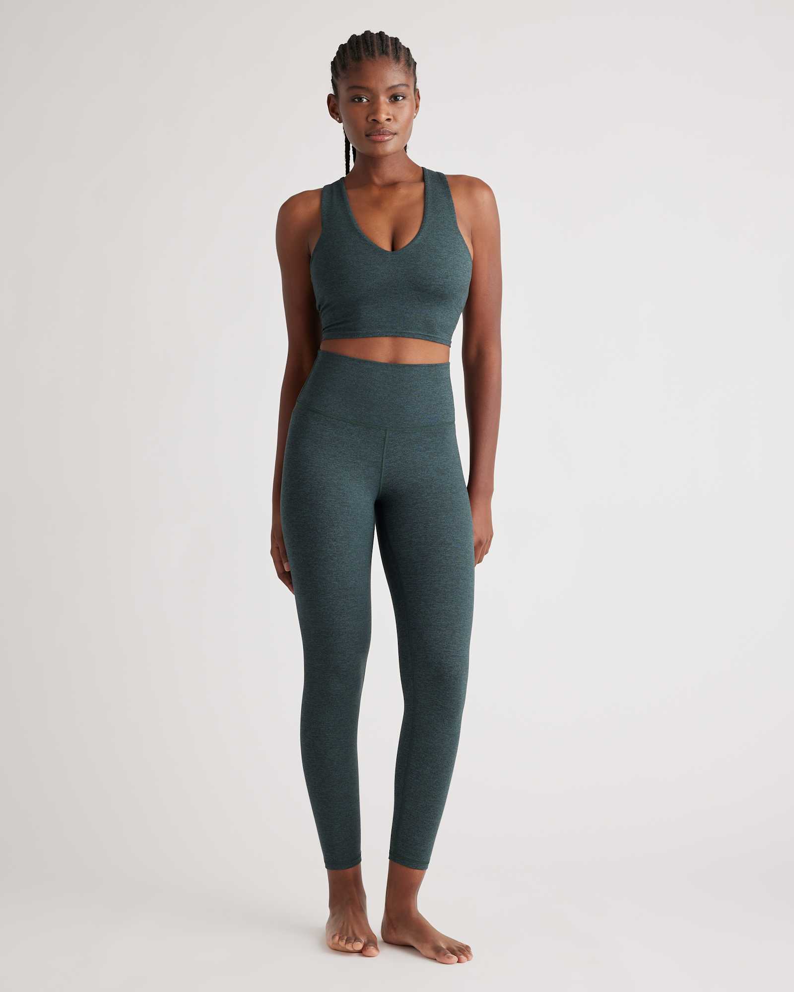Heather Green Ultra-Soft High-Rise Legging