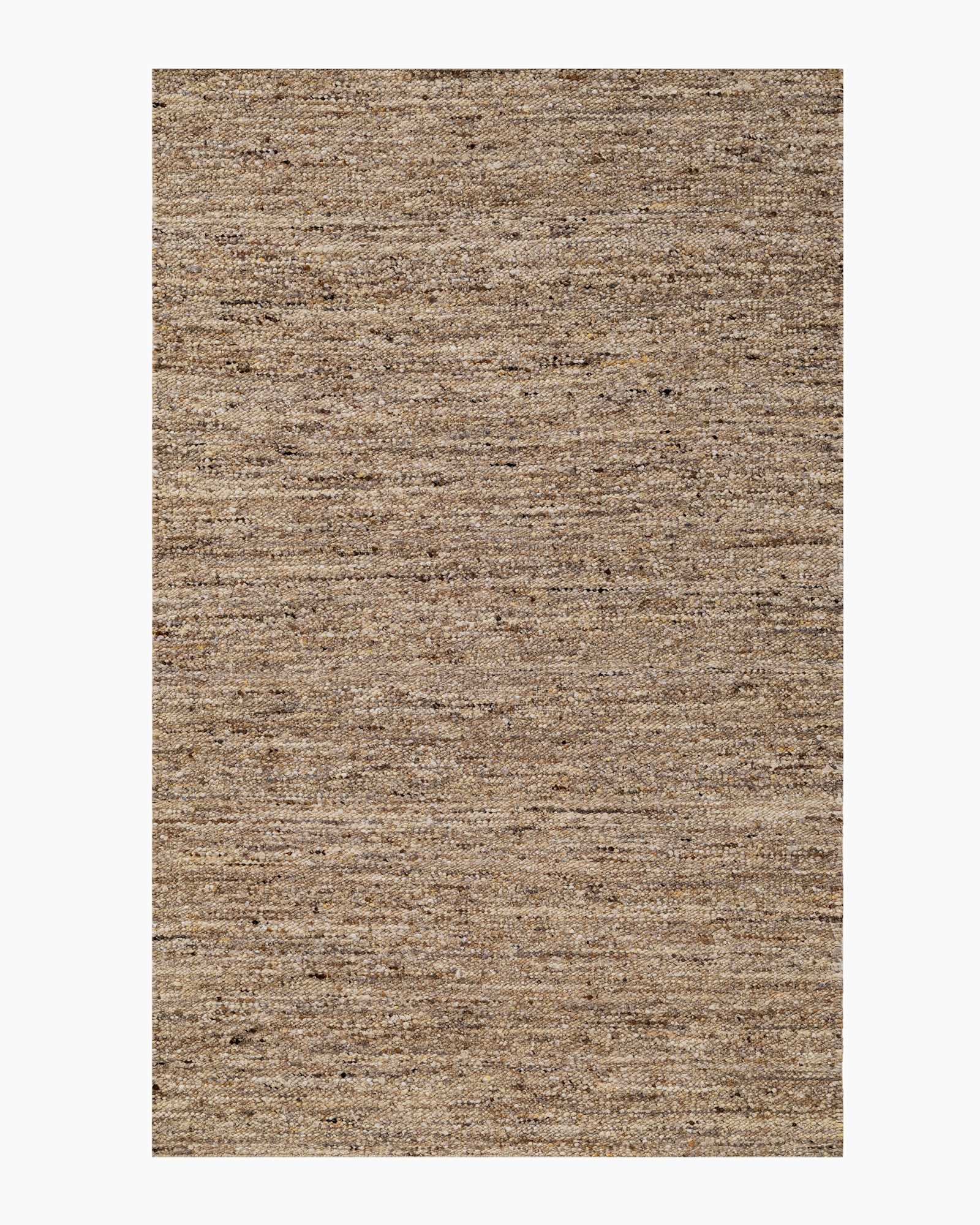 Natural Liam Handwoven Wool Boucle Rug