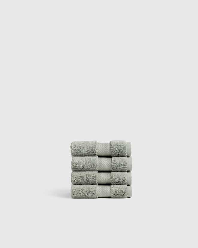 Eucalyptus Turkish Ultra Plush Washcloth (Set of 4)