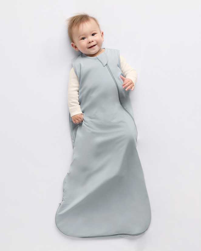 Light Grey Bamboo Sleep Bag 1.5 TOG