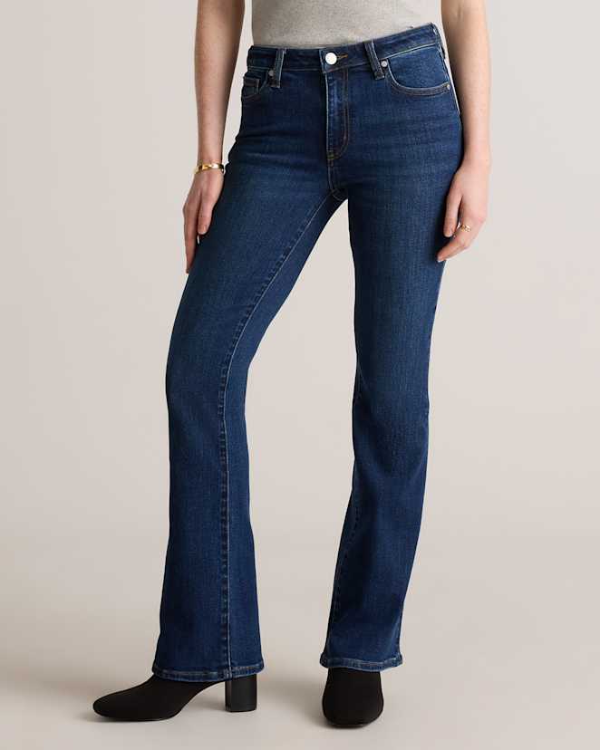 Midnight Blue Luna Stretch Flare Jeans