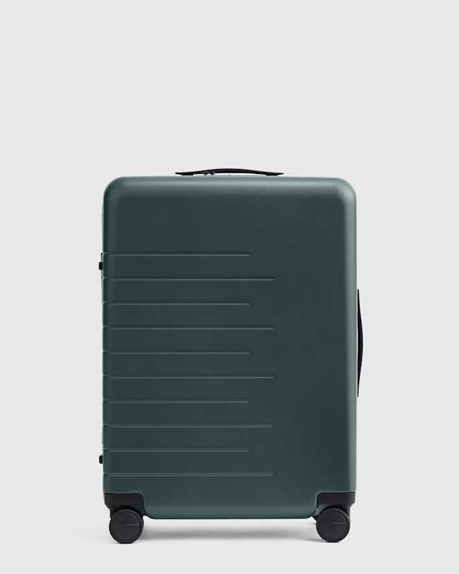 Dark Green Medium Check-In Suitcase