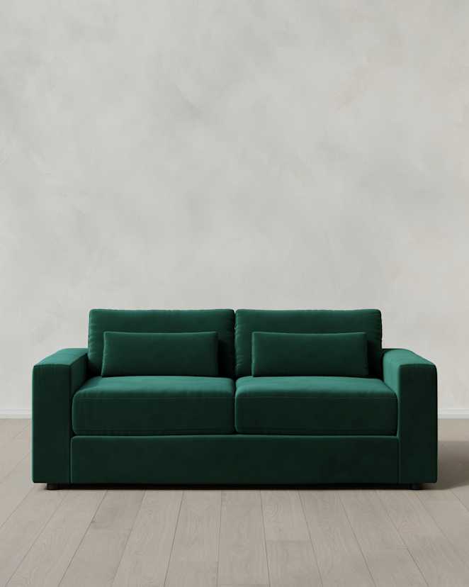 Spruce Ashford Deep Seat Sofa in Performance Velvet