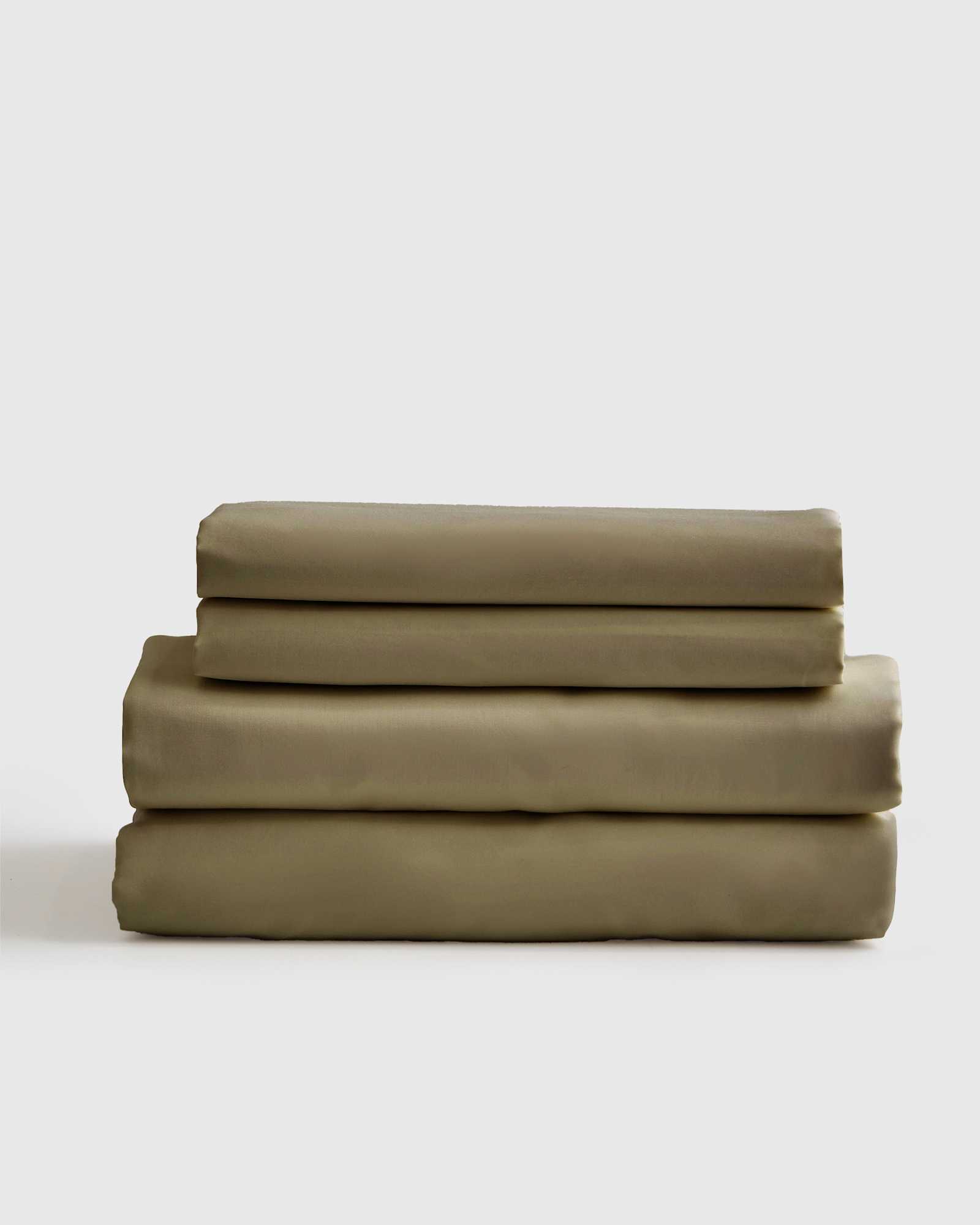 Sateen aloe Sheet Set