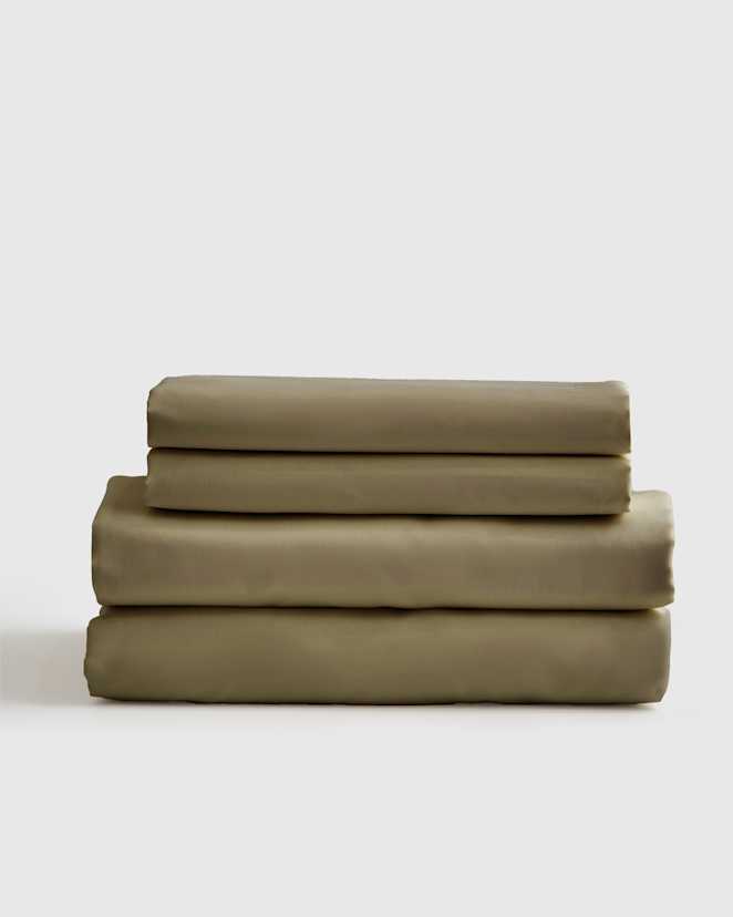 Aloe Luxury Organic Sateen Sheet Set
