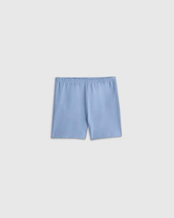 Eternal Blue Organic Cotton Cartwheel Shorts