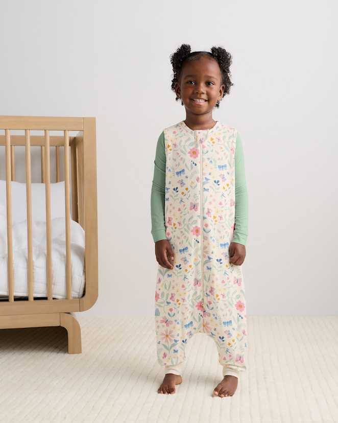 Wildflower Dreams Bamboo Sleep Bag Walker 1.5 TOG