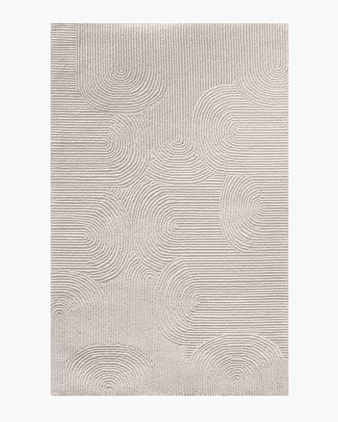 Ivory Asher Tufted Wool Rug