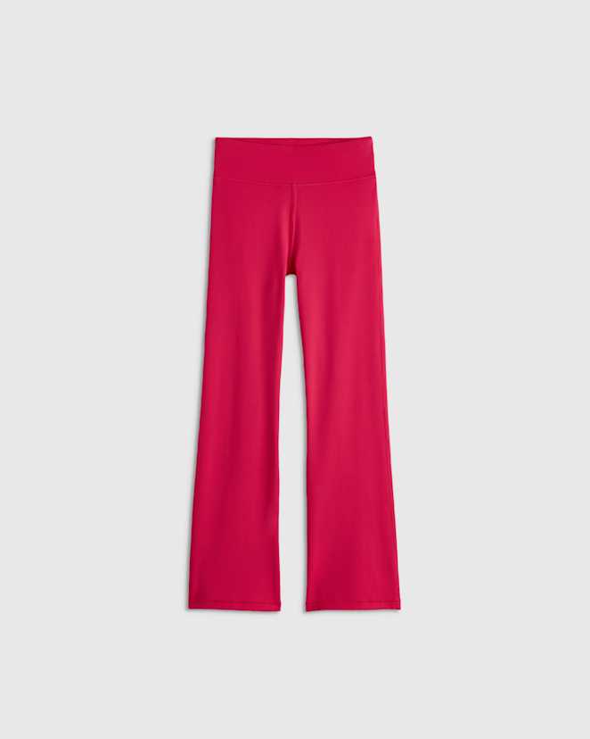 Amaranth Pink Girls Ultra-Form High Rise Flare Pant