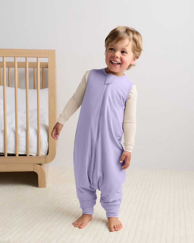 Violet Mist Bamboo Sleep Bag Walker 1.5 TOG