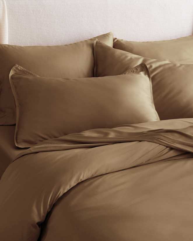 Walnut Bamboo Sham Set