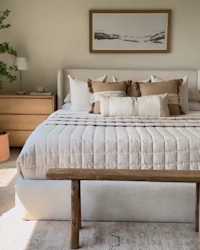 5 VINI GANDHI European Linen Quilt Set 4x5 THUMBNAIL