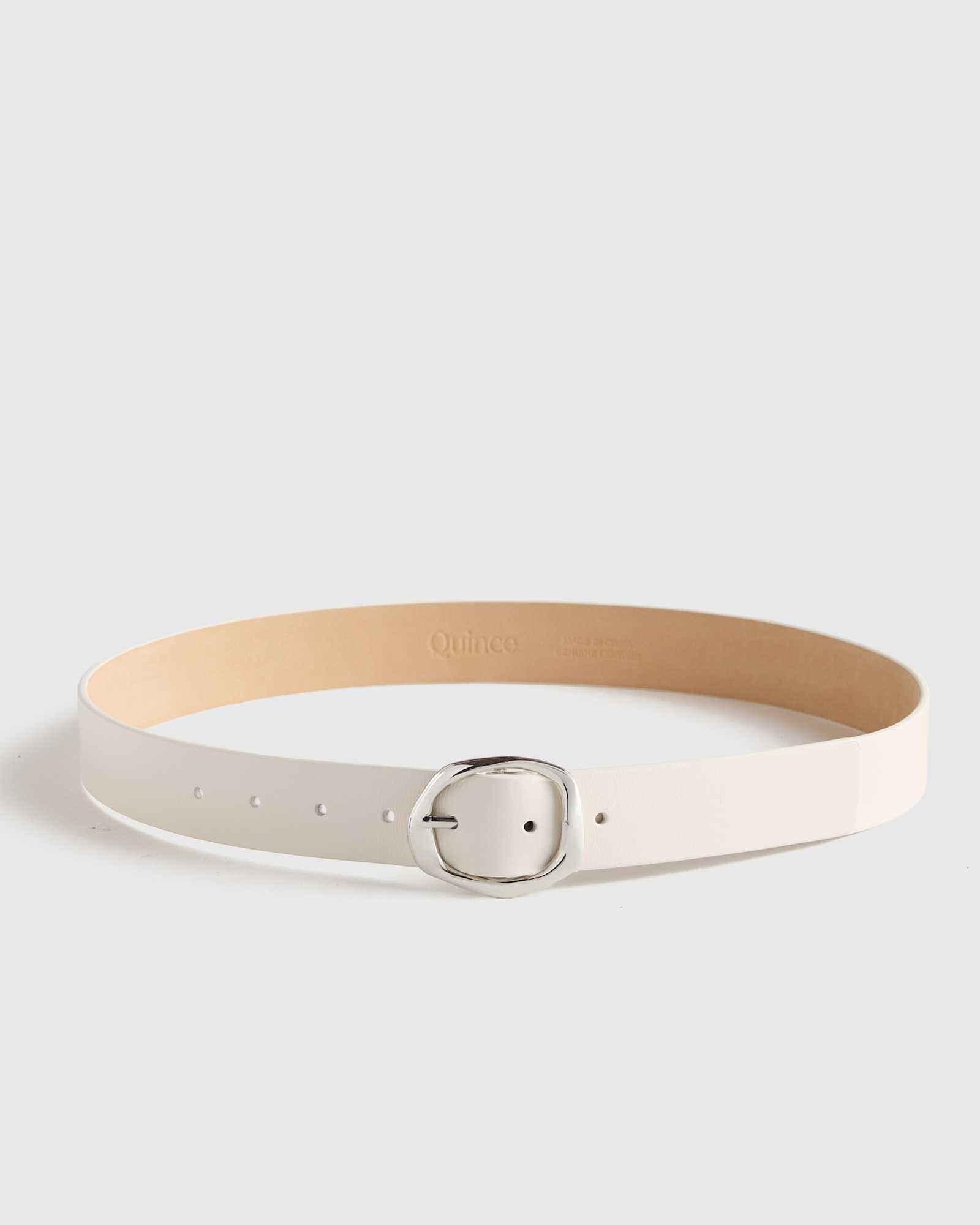 Bone Zoe Sculptural European Leather Belt