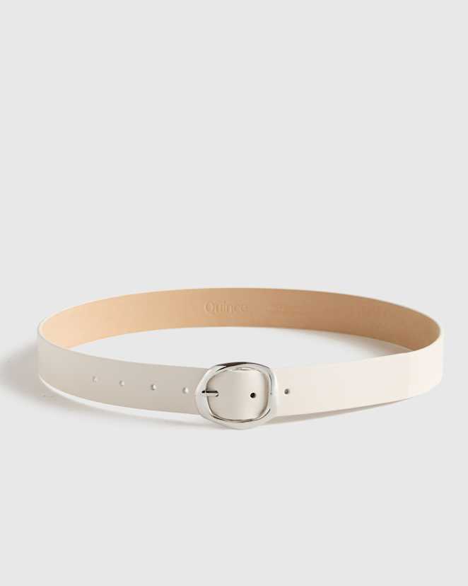 Bone Zoe Sculptural European Leather Belt